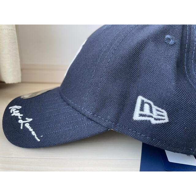 POLO RALPH LAUREN(ポロラルフローレン)のラルフローレン x ヤンキース MLB キャップ　ネイビー 　M New Era メンズの帽子(キャップ)の商品写真