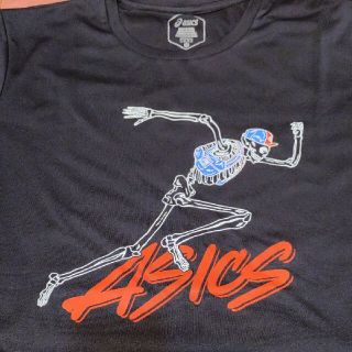 アシックス(asics)のMサイズ　エルドレッソ　アシックス　限定コラボTシャツ　ランニング(Tシャツ/カットソー(半袖/袖なし))