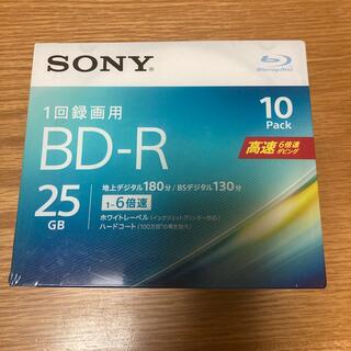 ソニー(SONY)のSONY BD-R  1回録画用　25GB 10枚(ブルーレイレコーダー)
