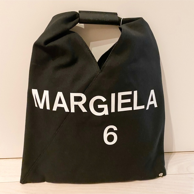 お花見特価セール開催 MM6 メゾンマルジェラ ジャパニーズバッグ トライアングル パンチングレザー トートバッグ
