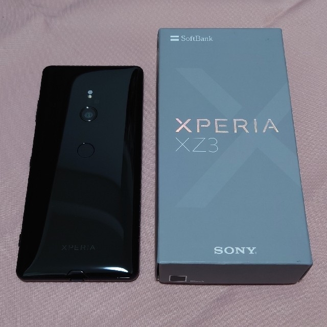 ソニー Xperia XZ3 美品　801SO ブラックSIMフリー 本体