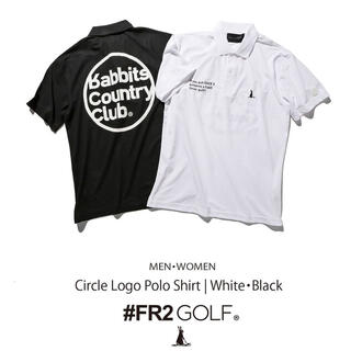 即完売　fr2golf Circle Logo Polo Shirt 白Mサイズ