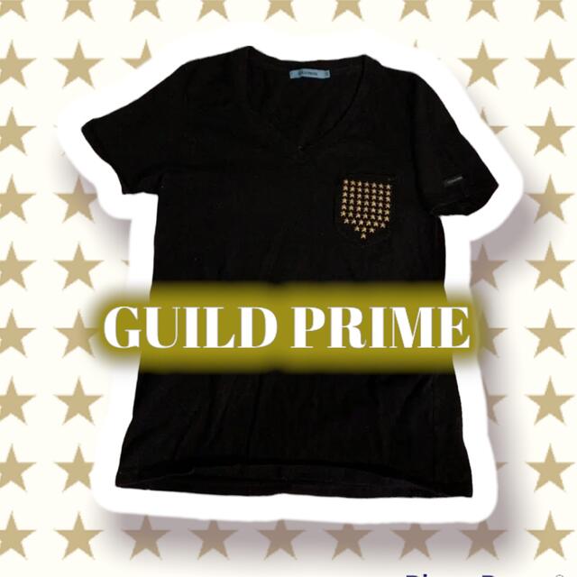 GUILD PRIME - GUILD PRIME ギルドプライム Tシャツ Black × Goldの
