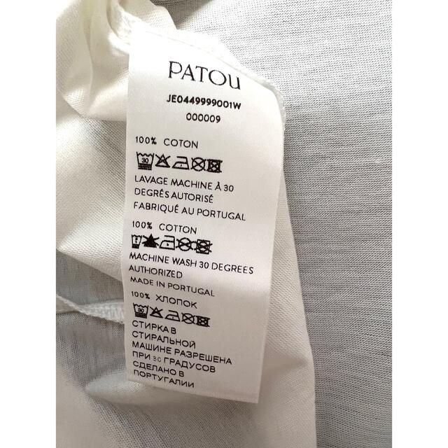 JEAN PATOU - S patou PATOU パトゥ ロゴ Tシャツ 白 ホワイト 天使