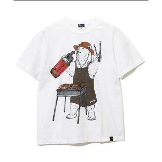 フリークスストア(FREAK'S STORE)の【新品未開封】ゴースローキャラバン ほりにし クマ Ｔシャツ　M(Tシャツ/カットソー(半袖/袖なし))