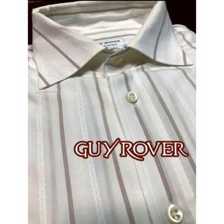 ギローバー(GUY ROVER)の【美品】GUY ROVER／ギローバー／BEAMS別注／ストライプ／ブラウン(シャツ)