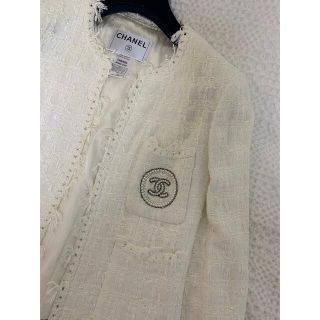 シャネル ノーカラージャケット(レディース)(デニム)の通販 51点 シャネル ノーカラージャケット(レディース)(デニム)の通販 51点