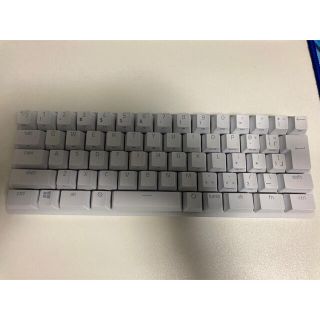 レイザー(Razer)のRazer huntsman Mini JP Mercury White(PC周辺機器)