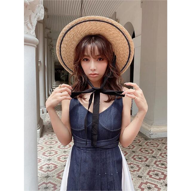 eimy istoire(エイミーイストワール)のeimyistoire Charme Denim Dress デニムワンピース レディースのワンピース(ロングワンピース/マキシワンピース)の商品写真