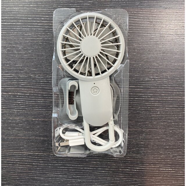 リズムSilky Wind Mobile2　グレー【新品未使用】 スマホ/家電/カメラの冷暖房/空調(扇風機)の商品写真