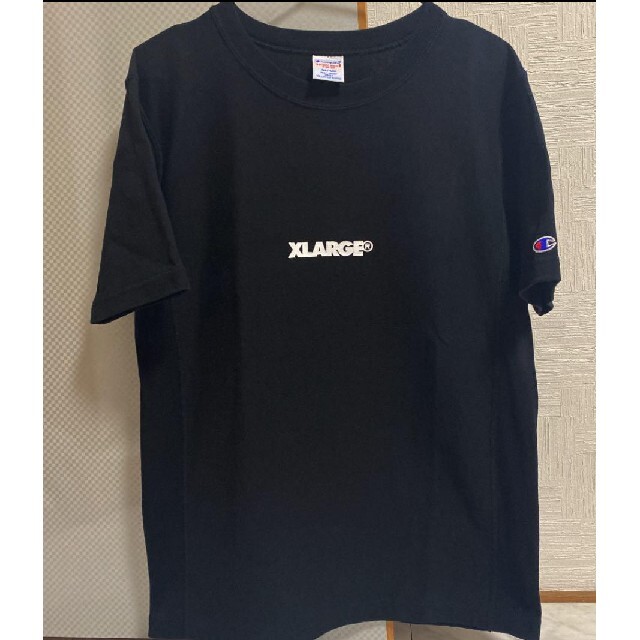 XLARGE(エクストララージ)のエクストララージ × Champion　コラボ　Tシャツ メンズのトップス(Tシャツ/カットソー(半袖/袖なし))の商品写真