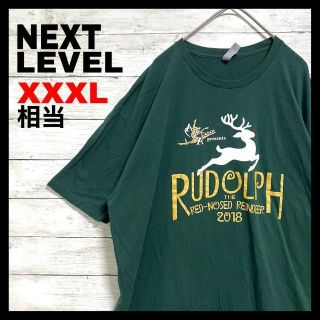 g1 海外古着 ネクストレベル 半袖Tシャツ ダンス トナカイ オーバーサイズ(Tシャツ/カットソー(半袖/袖なし))