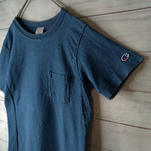 Champion(チャンピオン)のChampion チャンピオン リバースウィーブ ポケットTシャツ　L メンズのトップス(Tシャツ/カットソー(半袖/袖なし))の商品写真