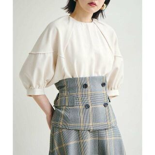 ヴィス(ViS)の【イエロー系（81）】【Washable】エコウールタッチコルセット【sustainable】(ベルト)