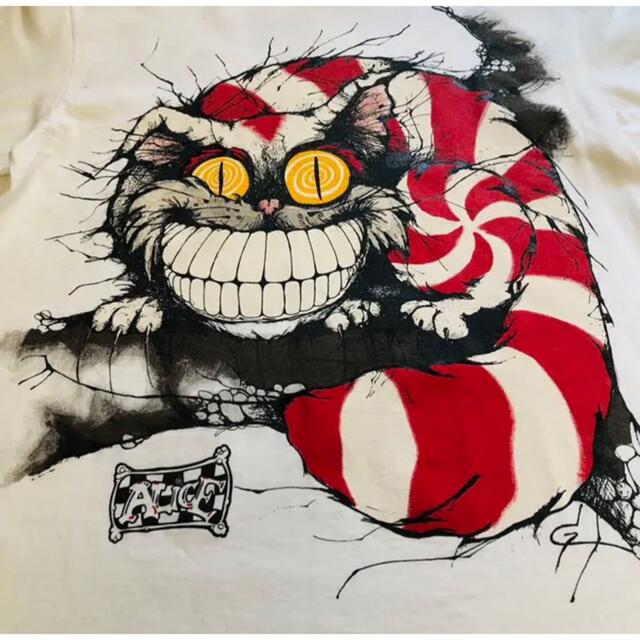 90s チェシャ猫  不思議の国のアリス ANDAZIA Tシャツ