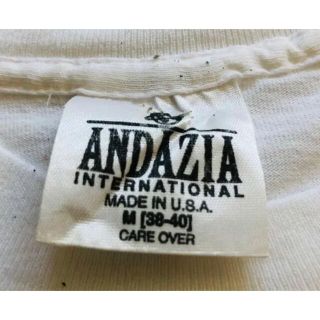 USA製 90s ANDAZIA チェシャ猫 Tシャツ 不思議の国のアリス