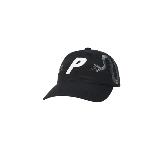 Palace Snake P 6-Panel Black帽子