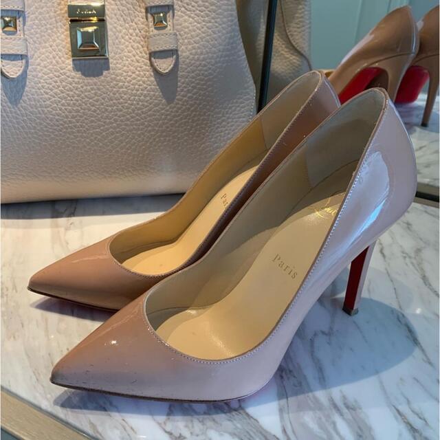 Christian Louboutin - ルブタン ベージュ パンプスの通販 by aishy's