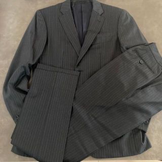 Paul Smith  ポールスミス　セットアップ L ウール グレーストライプ