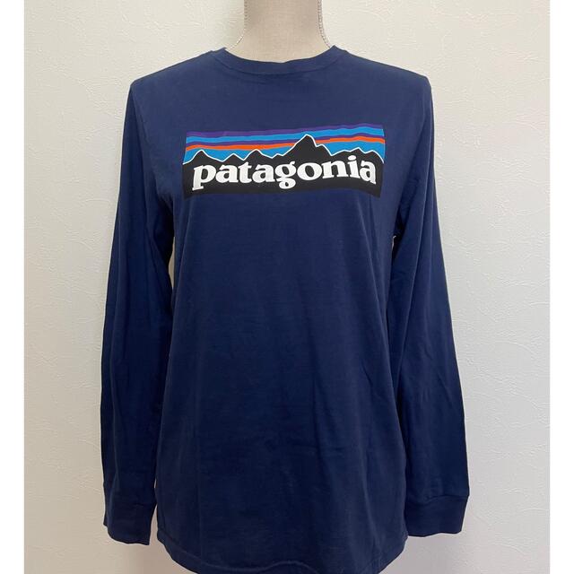 patagonia(パタゴニア)の美品　Patagonia パタゴニア　ロングスリーブTシャツ　レディースの方も キッズ/ベビー/マタニティのキッズ服女の子用(90cm~)(Tシャツ/カットソー)の商品写真