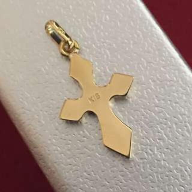 本物!日本製18金 クロスチャーム デザイン tempusdecor.com.br