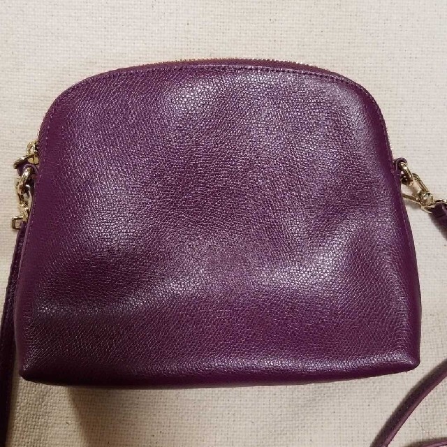 Furla - 美品 FURLA フルラ ミニショルダーバッグ 斜めがけ ポーチ ... FURLA フルラ ミニショルダーバッグ レザー パープル 斜め掛け