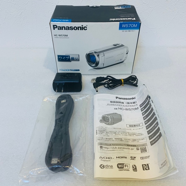 Panasonic パナソニック デジタルハイビジョンカメラ HC-W570M Panasonic パナソニック デジタルハイビジョンカメラ HC-W570M