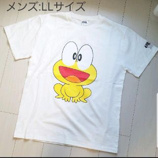 シマムラ(しまむら)の【LLサイズ】ど根性ガエル Tシャツ　白(Tシャツ/カットソー(半袖/袖なし))