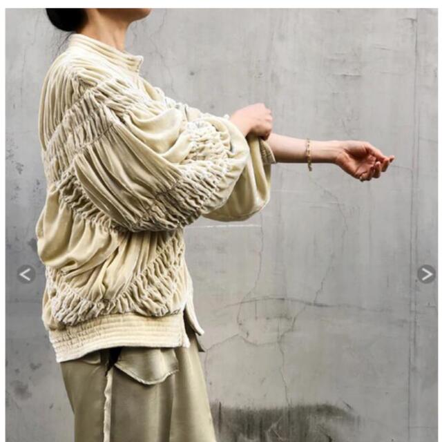 クーポン期間値下げ　FUMIKA_UCHIDA GATHERED BLOUSON