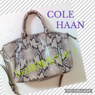 コールハーン(Cole Haan)の専用です☆コールハーン☆　パイソン　ショルダーバッグ(ショルダーバッグ)