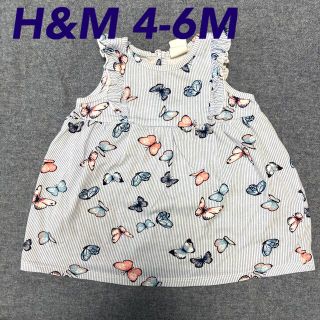 エイチアンドエム(H&M)のH&M チュニック　ベビー　4-6M(ワンピース)