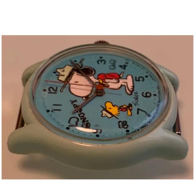 腕時計40年前アンティーク腕時計シチズンQ&Qスヌーピーsnoopy手巻き時計
