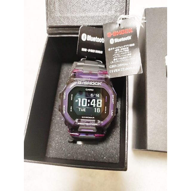 G-SHOCK(ジーショック)の【新品】G-SHOCK GBD-200SM-1A6JF メンズの時計(腕時計(デジタル))の商品写真