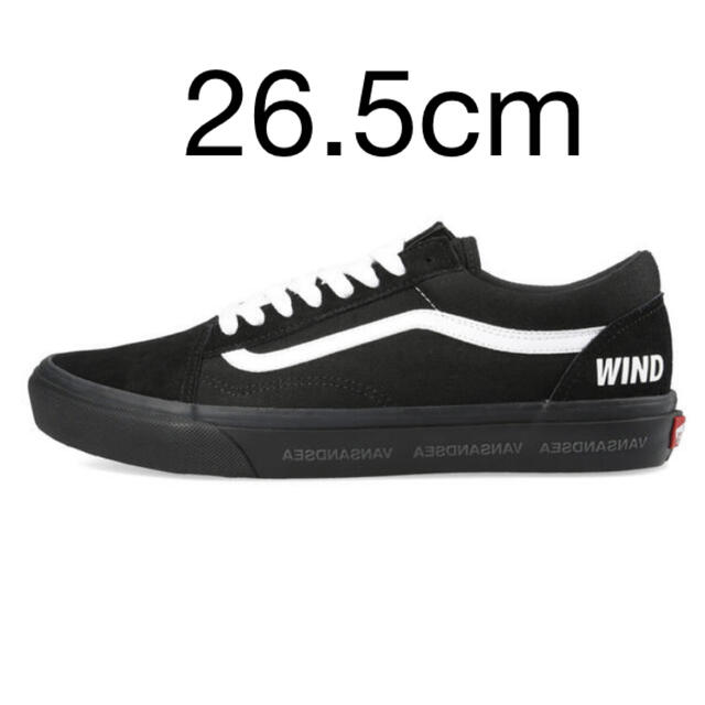 VANS X WDS -OLD SKOOL- / BLACK 26.5cm