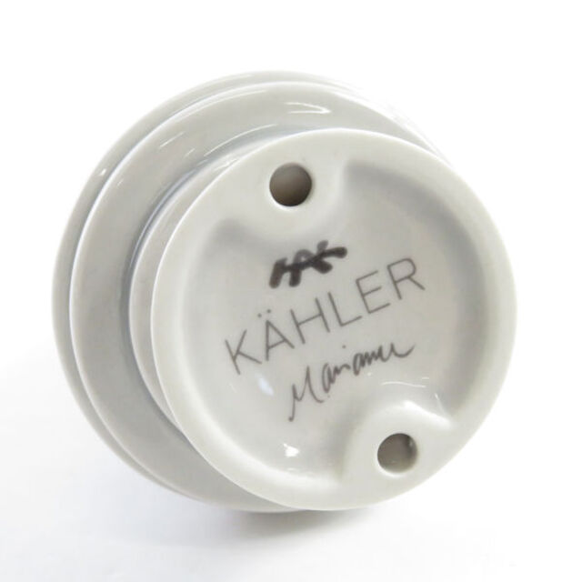 Kahler(ケーラー)のケーラー アヴェント H95 キャンドルホルダー 1点 グレー系SY3446R ハンドメイドの生活雑貨(その他)の商品写真