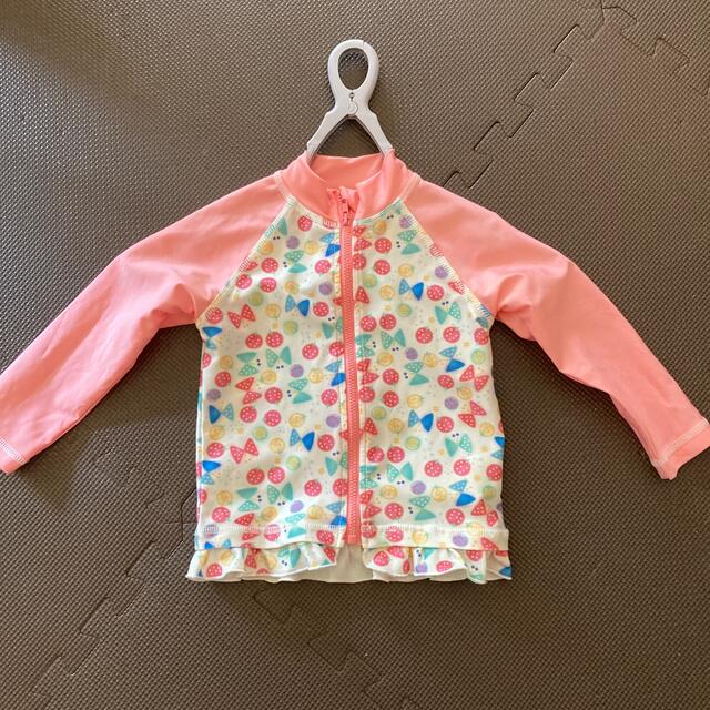 ラッシュガード  90  CORN HOUSE キッズ/ベビー/マタニティのキッズ服女の子用(90cm~)(ジャケット/上着)の商品写真