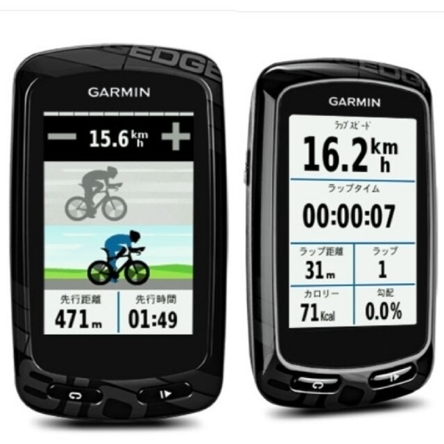 GARMIN(ガーミン)のガーミンEdgeエッジ810Jサイクルコンピュータ スポーツ/アウトドアの自転車(パーツ)の商品写真