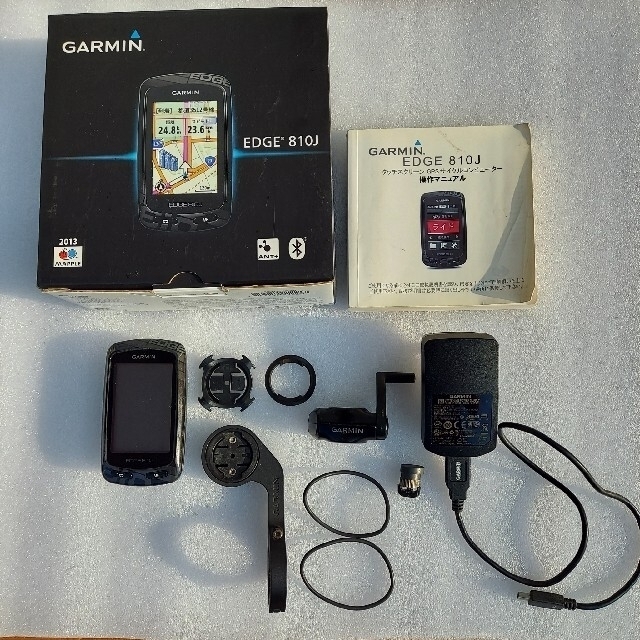 GARMIN(ガーミン)のガーミンEdgeエッジ810Jサイクルコンピュータ スポーツ/アウトドアの自転車(パーツ)の商品写真