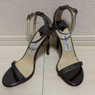 ジミーチュウ(JIMMY CHOO)のジミーチュウ　JIMMY CHOO グリッター サンダル(サンダル)