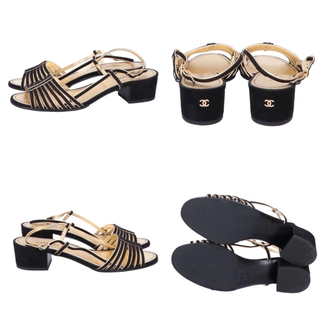 CHANEL - シャネル シューズ 37 1/2Cの通販 by エコスタイル CHANEL - シャネル シューズ 37 1/2Cの通販 by エコスタイル