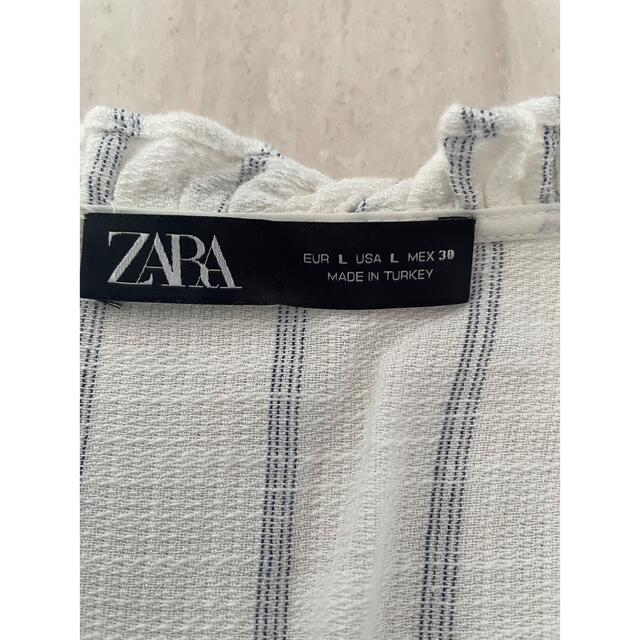 ZARA(ザラ)のZARAチュニックブラウス　Lサイズ レディースのトップス(チュニック)の商品写真