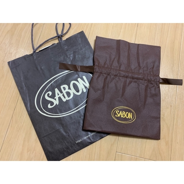 SABON(サボン)の7/末〆◎サボン紙袋プレゼント包装おしゃれ石鹸スクラブ香水バームバッグギフト レディースのバッグ(ショップ袋)の商品写真