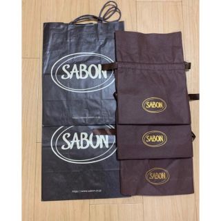 サボン(SABON)の7/末〆◎サボン紙袋プレゼント包装おしゃれ石鹸スクラブ香水バームバッグギフト(ショップ袋)