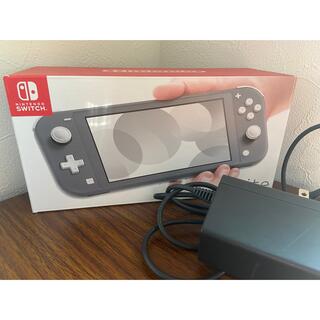 ニンテンドースイッチ(Nintendo Switch)の任天堂Switch Light  グレー(家庭用ゲーム機本体)