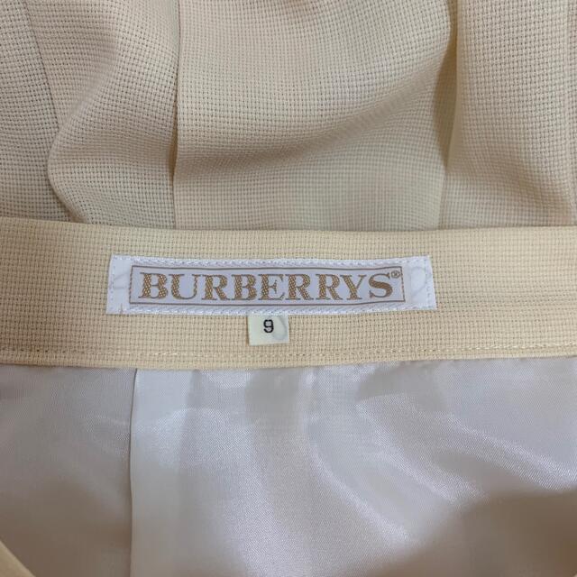 BURBERRY(バーバリー)のバーバリー　プリーツスカート　サマーウール　ベージュ　9 レディースのスカート(ひざ丈スカート)の商品写真
