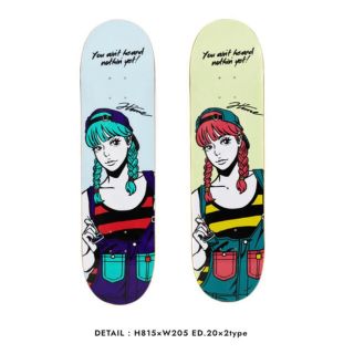 シュプリーム(Supreme)のHime 新作　デッキ　セット　スケートボード SKATE  ED:20  (スケートボード)