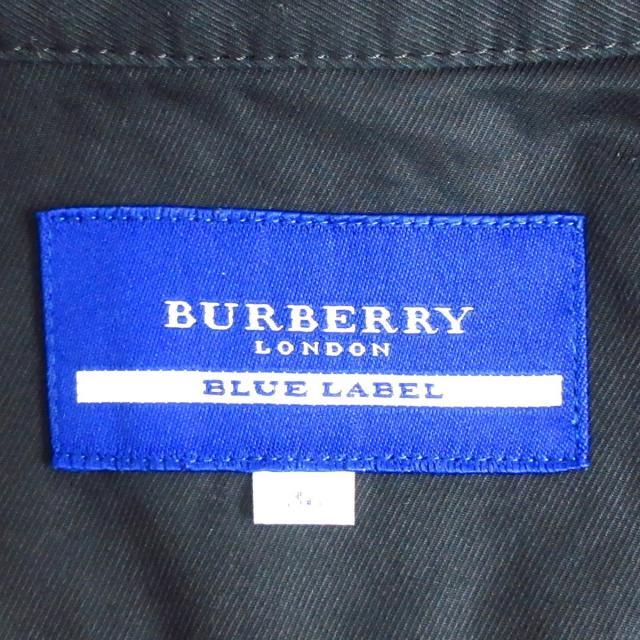 れている BURBERRY BLUE LABEL - バーバリーブルーレーベル コート 36 S 黒の通販 by ブランディア｜バーバリー