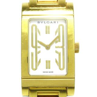 ブルガリ(BVLGARI)のブルガリ 腕時計 レッタンゴロ RT39G 白(腕時計)