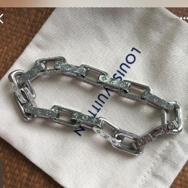 Louis Vuitton Monogram Chain Bracelet (M64224, M64223)