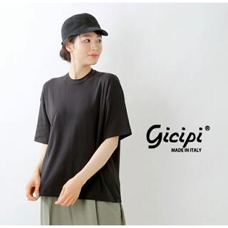 GICIPI ジチピ コットン クルーネック Tシャツ (Tシャツ/カットソー(半袖/袖なし))